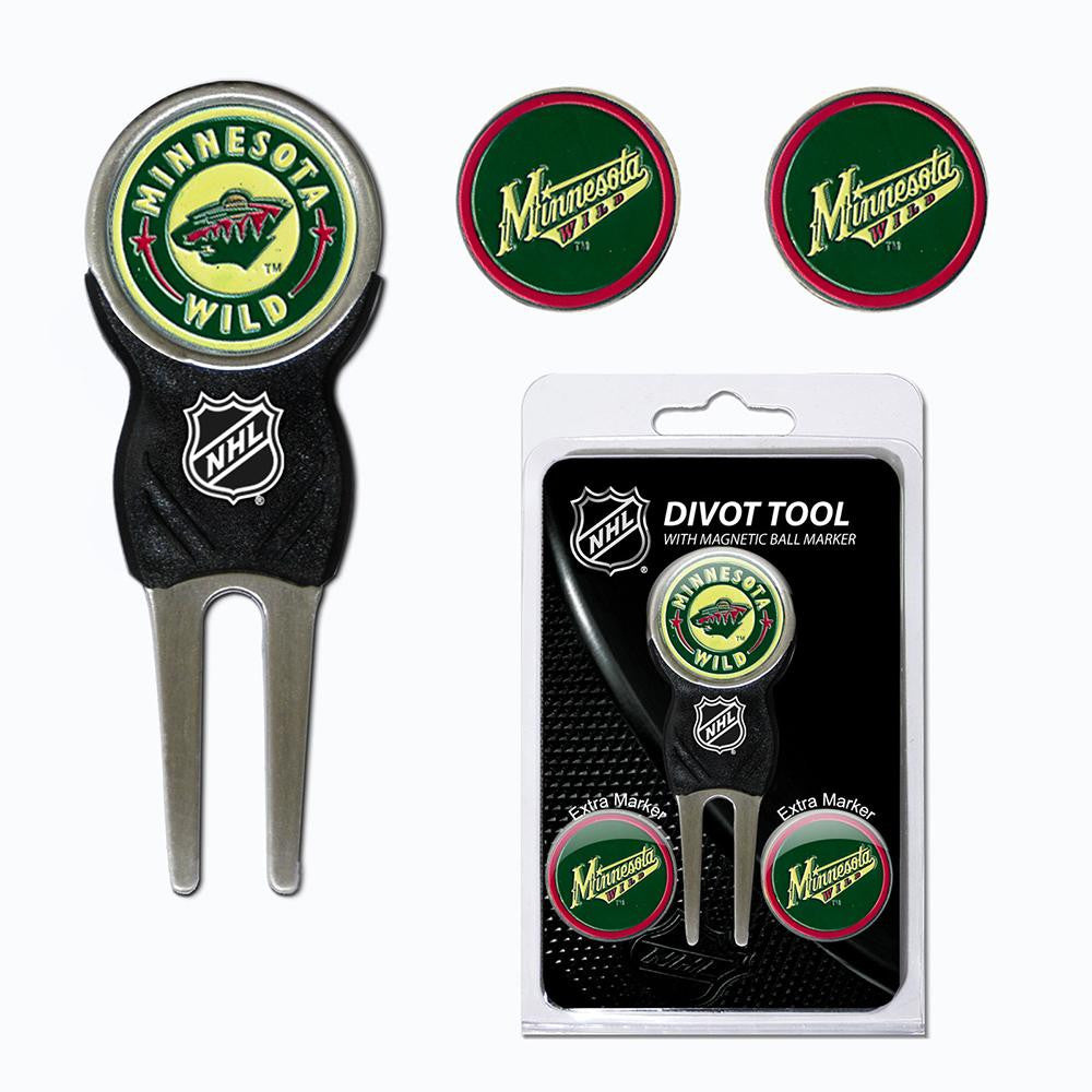 Minnesota Wild NHL Divot Tool Pack w-Signature Tool