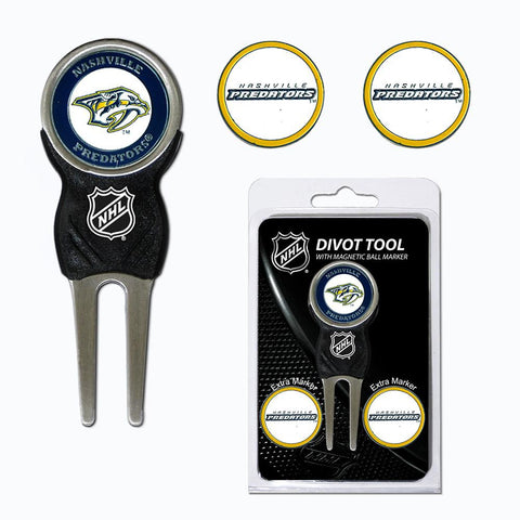 Nashville Predators NHL Divot Tool Pack w-Signature Tool