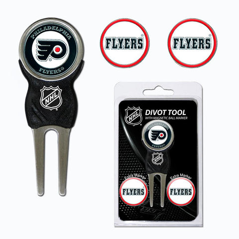 Philadelphia Flyers NHL Divot Tool Pack w-Signature Tool