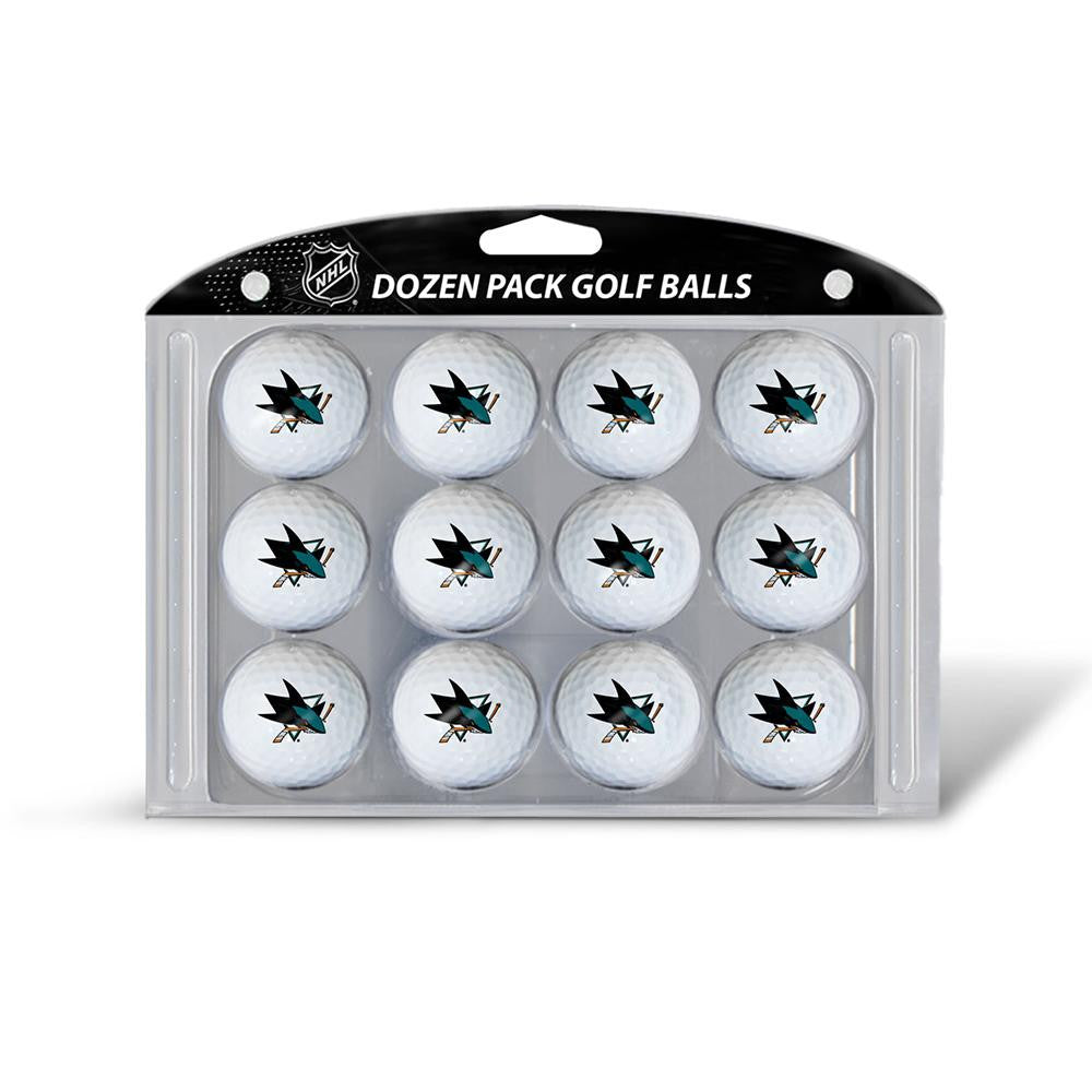 San Jose Sharks NHL Dozen Ball Pack