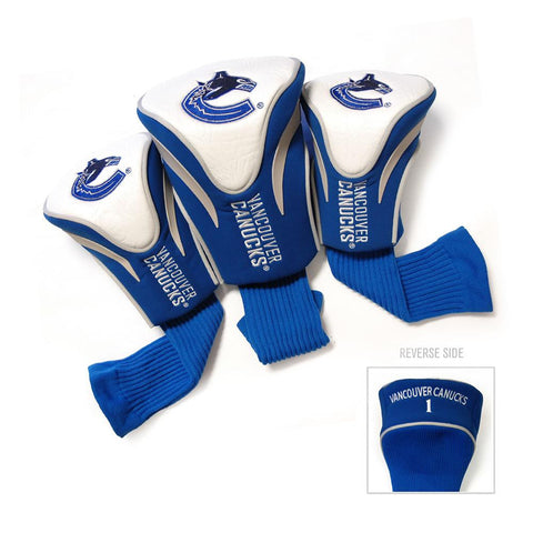 Vancouver Canucks NHL 3 Pack Contour Fit Headcover