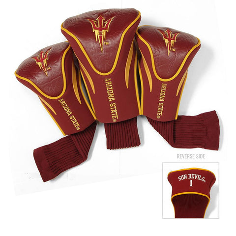 Arizona State Sun Devils Ncaa 3 Pack Contour Fit Headcover