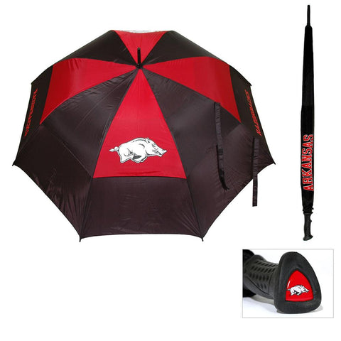 Arkansas Razorbacks Ncaa 62 Inch Double Canopy Umbrella