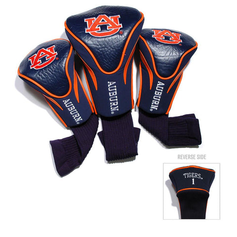 Auburn Tigers Ncaa 3 Pack Contour Fit Headcover