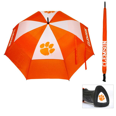 Clemson Tigers Ncaa 62 Inch Double Canopy Umbrella