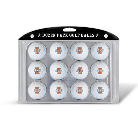 Illinois Fighting Illini Ncaa Dozen Ball Pack