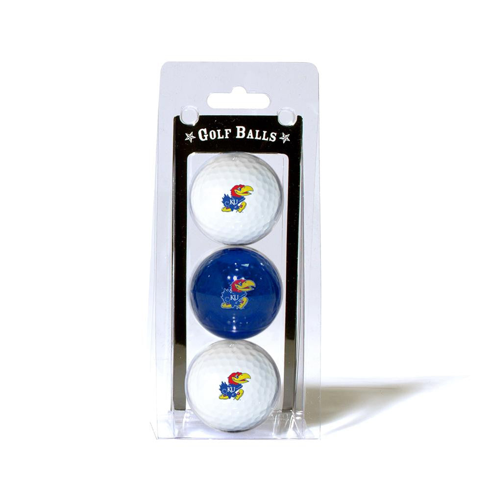 Kansas Jayhawks Ncaa 3 Ball Pack