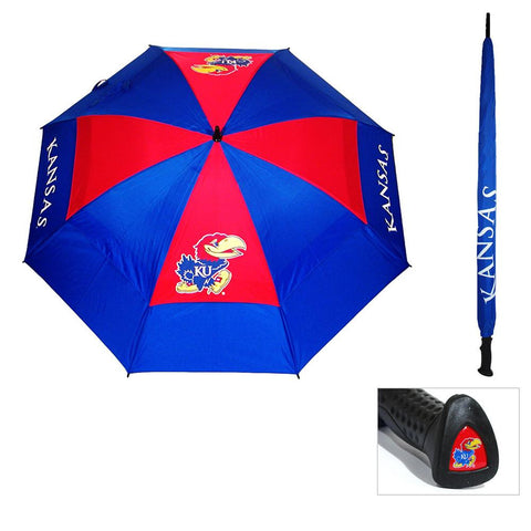 Kansas Jayhawks Ncaa 62 Inch Double Canopy Umbrella
