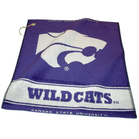 Kansas State Wildcats Ncaa Woven Golf Towel