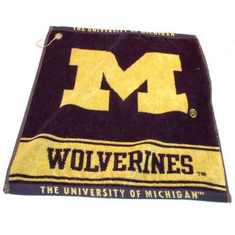 Michigan Wolverines Ncaa Woven Golf Towel