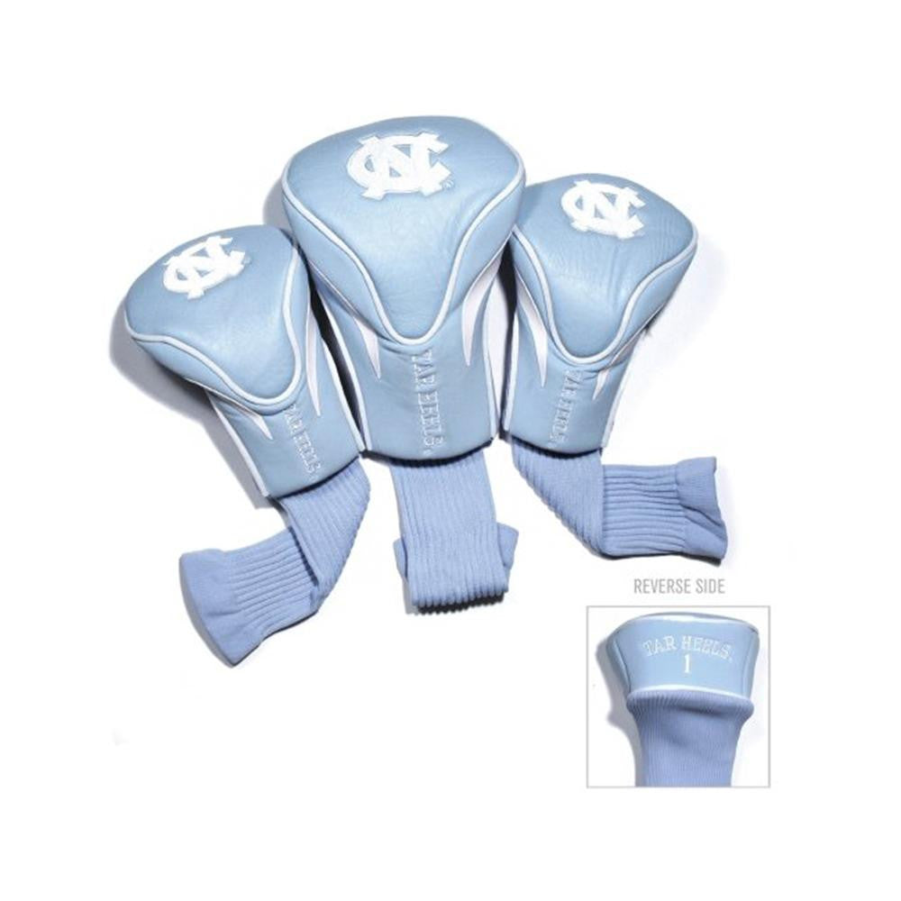 North Carolina Tar Heels Ncaa 3 Pack Contour Fit Headcover