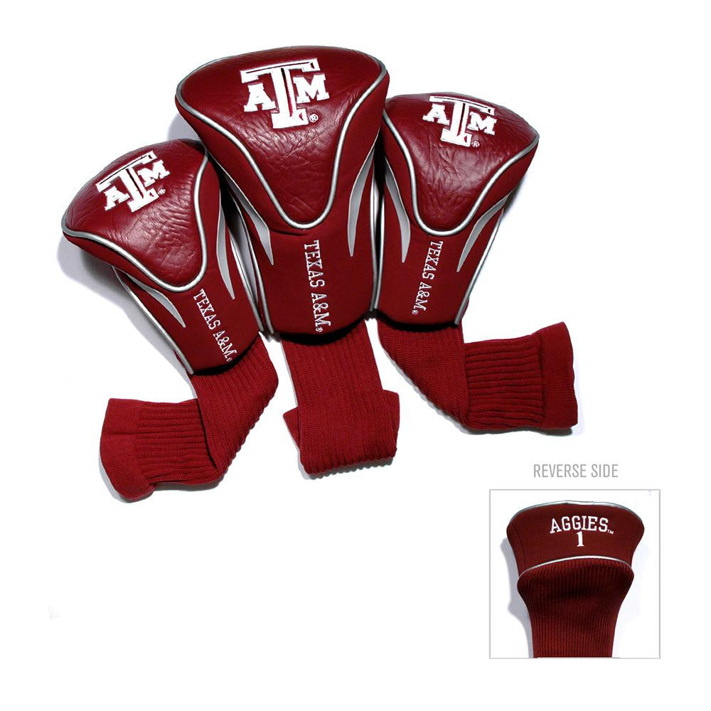 Texas A&m Aggies Ncaa 3 Pack Contour Fit Headcover