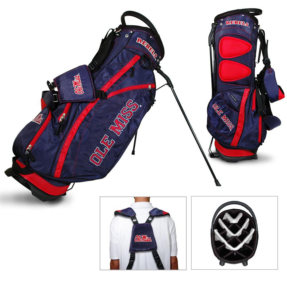 Mississippi Rebels Ncaa Stand Bag - 14 Way (fairway)