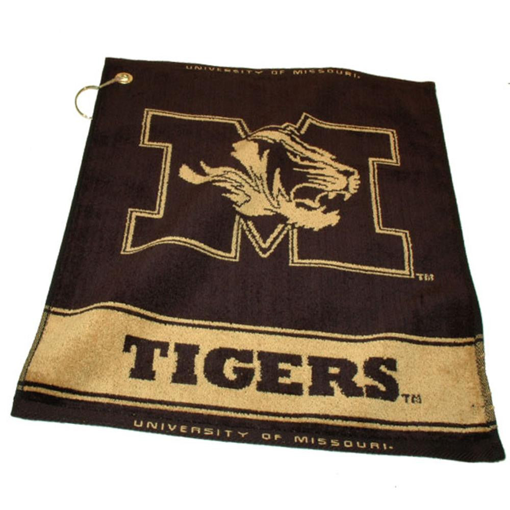 Missouri Tigers Ncaa Woven Golf Towel