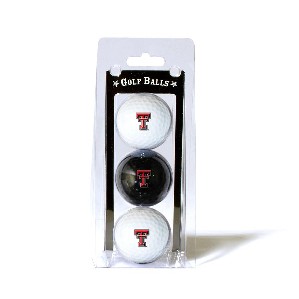 Texas Tech Red Raiders Ncaa 3 Ball Pack