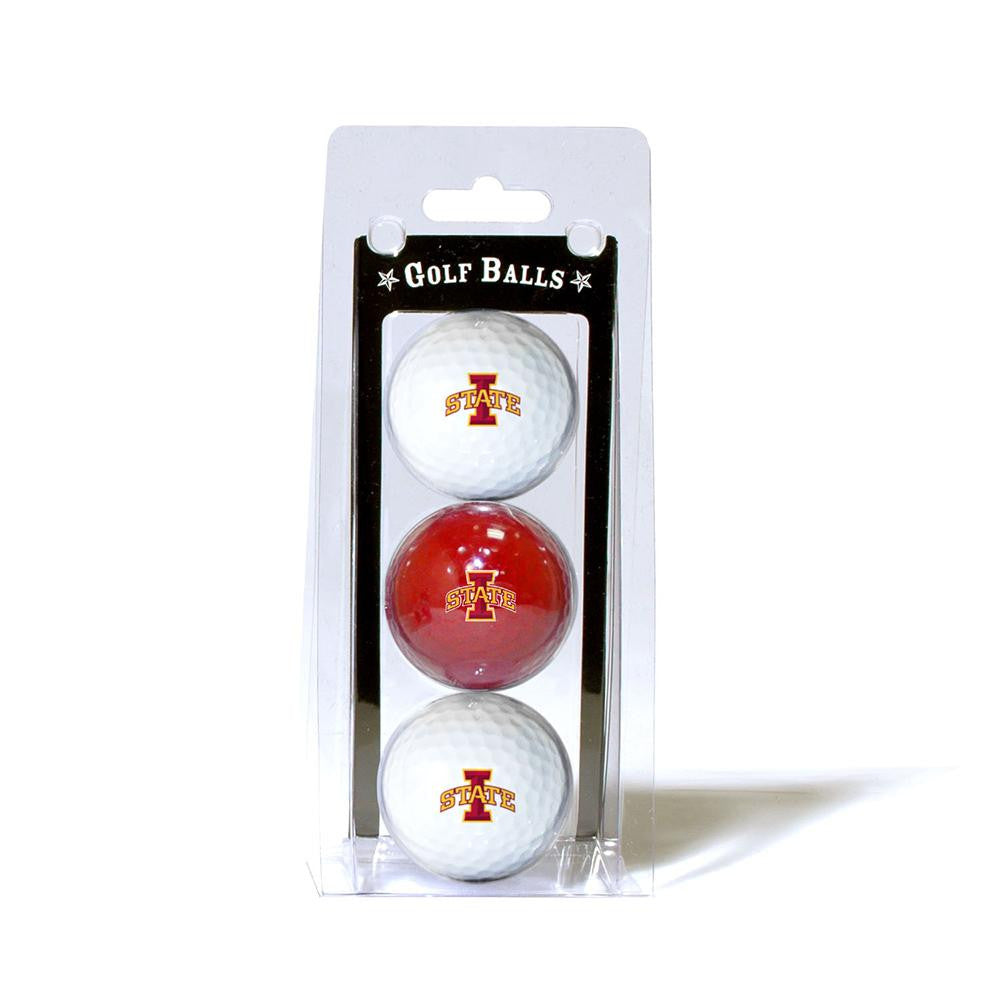 Iowa State Cyclones Ncaa 3 Ball Pack