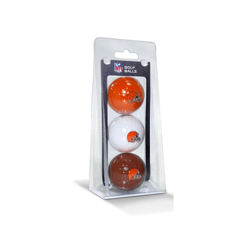 Cleveland Browns NFL 3 Ball Pack