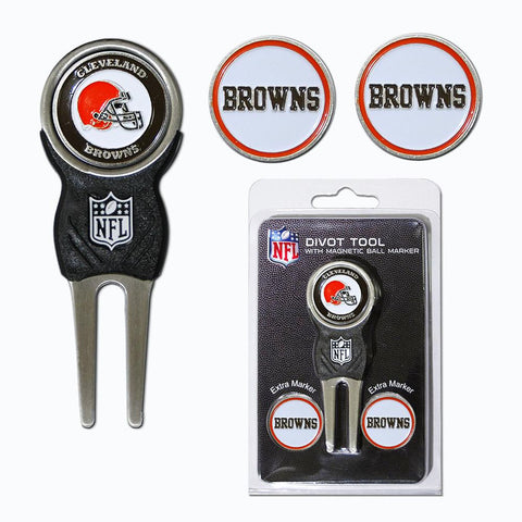 Cleveland Browns NFL Divot Tool Pack w-Signature tool