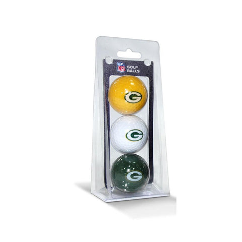 Green Bay Packers NFL 3 Ball Pack