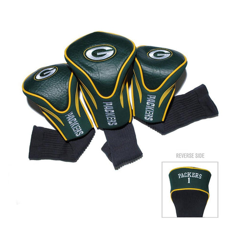 Green Bay Packers NFL 3 Pack Contour Fit Headcover