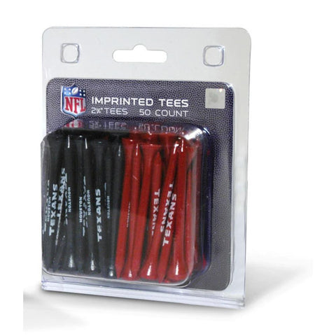 Houston Texans NFL 50 imprinted tee pack