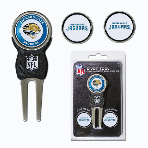 Jacksonville Jaguars NFL Divot Tool Pack w-Signature tool
