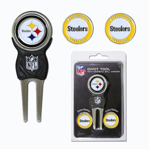 Pittsburgh Steelers NFL Divot Tool Pack w-Signature tool