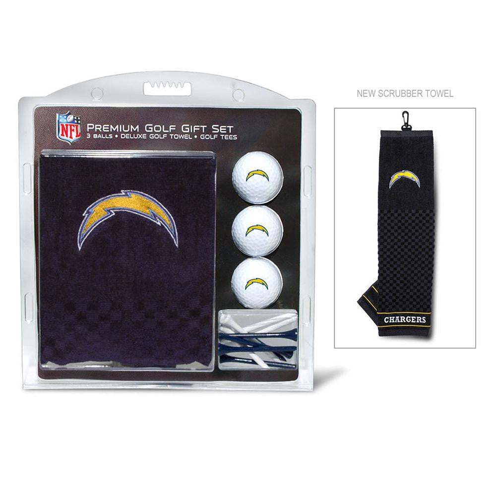 San Diego Chargers NFL Embroidered Towel-3 Ball-12 Tee Set