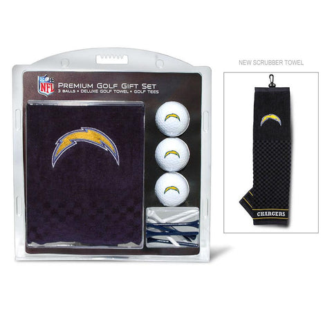 San Diego Chargers NFL Embroidered Towel-3 Ball-12 Tee Set