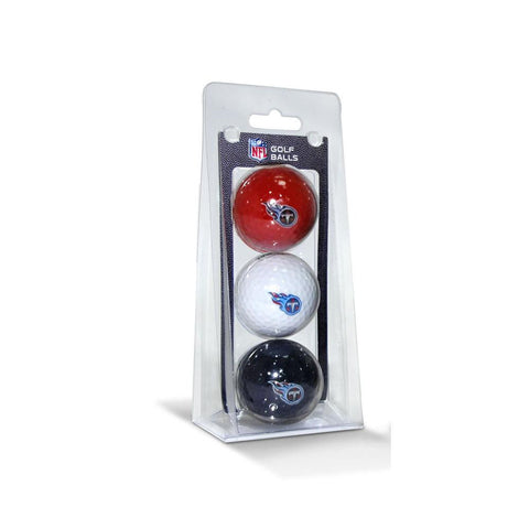 Tennessee Titans NFL 3 Ball Pack