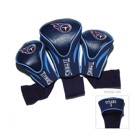 Tennessee Titans NFL 3 Pack Contour Fit Headcover