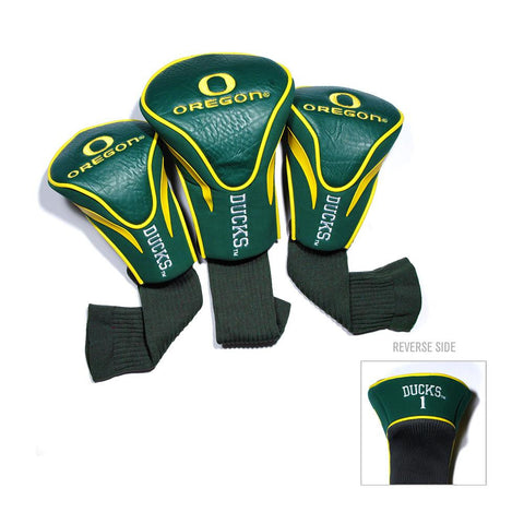 Oregon Ducks Ncaa 3 Pack Contour Fit Headcover