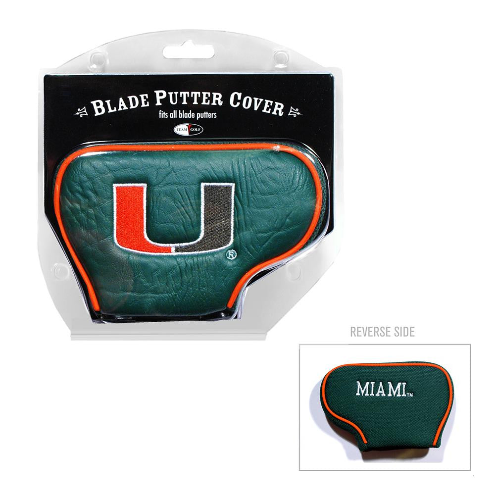 Miami Hurricanes Ncaa Putter Cover - Blade