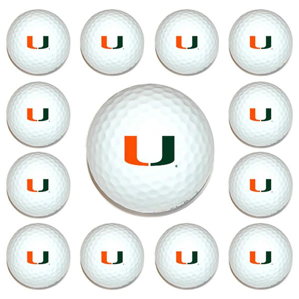 Miami Hurricanes Ncaa Dozen Ball Pack