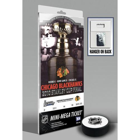 2010 Stanley Cup Mini-Mega Ticket - Chicago Blackhawks