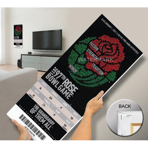 2011 Rose Bowl Mega Ticket - Tcu