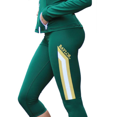 Baylor Bears Ncaa Womens Yoga Pant (green) (x-small)