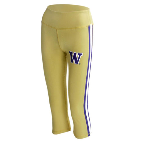 Washington Huskies Ncaa Womens Yoga Pant (gold) (medium)