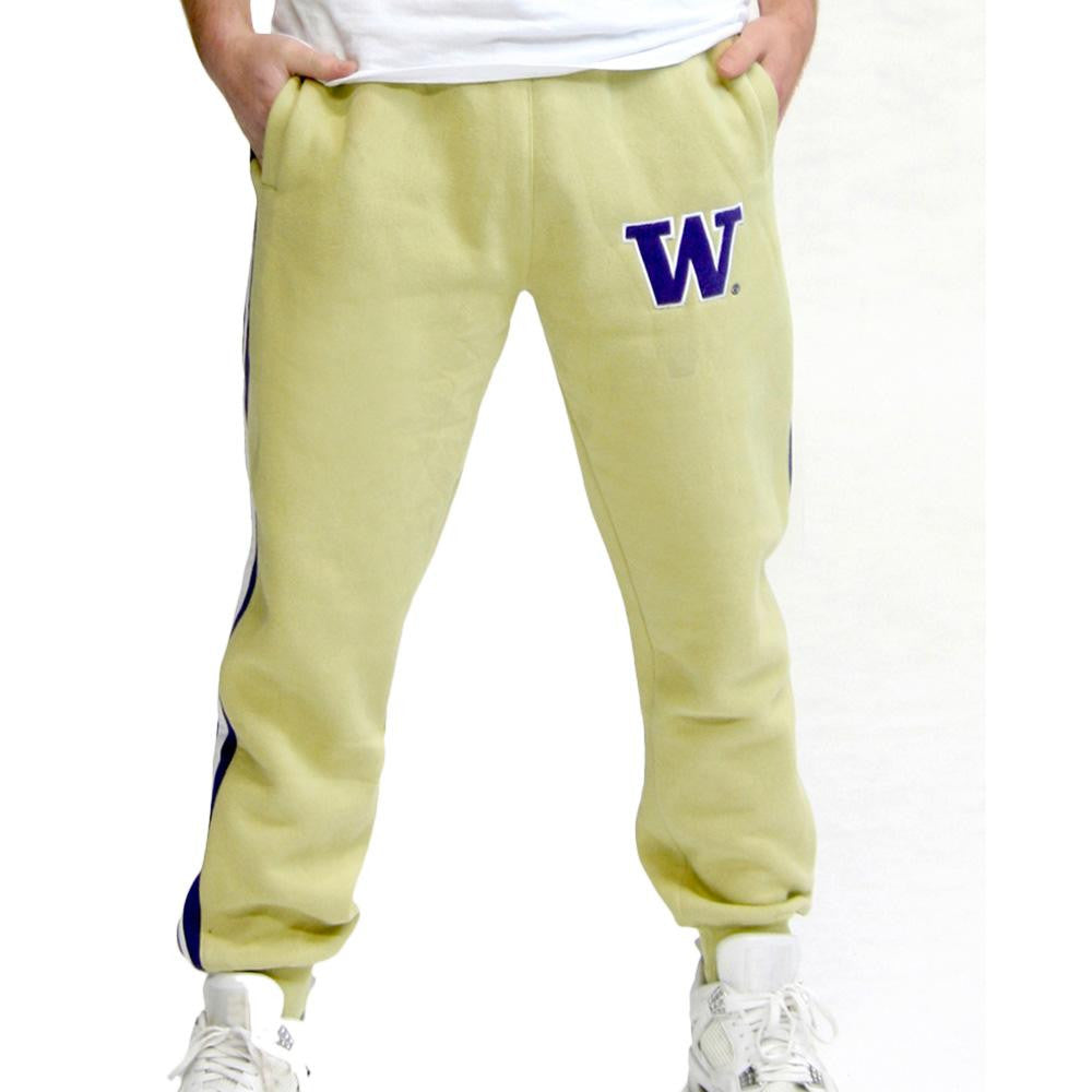 Washington Huskies Ncaa Mens Jogger Pant (gold) (small)