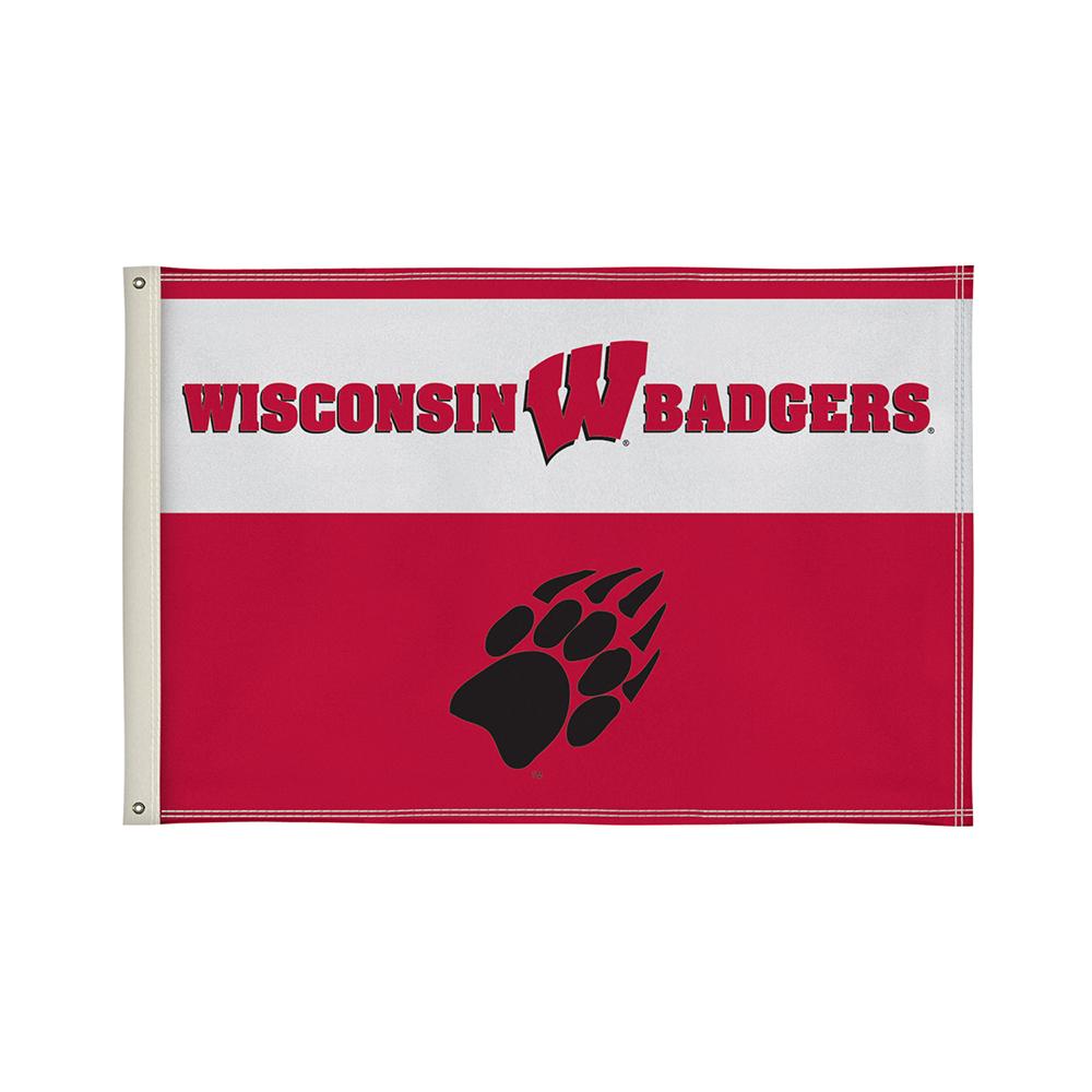 Wisconsin Badgers Ncaa Flag (2ft X 3ft)