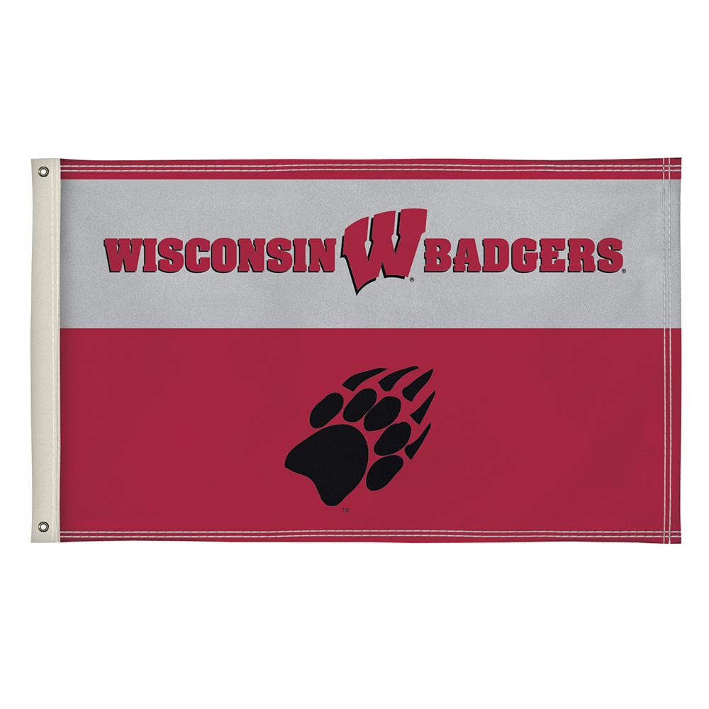 Wisconsin Badgers Ncaa Flag (3ft X 5ft)