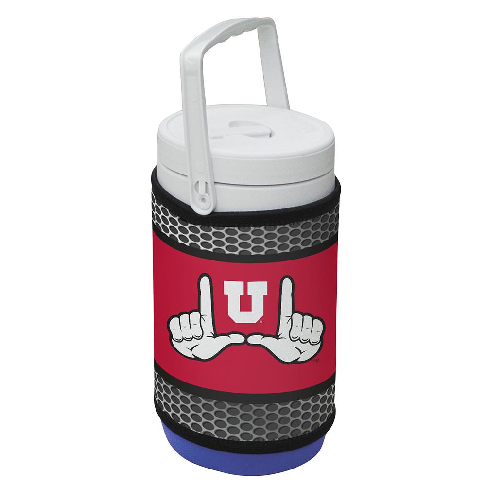 Utah Utes Ncaa Rappz 1-2 Gallon Cooler Cover