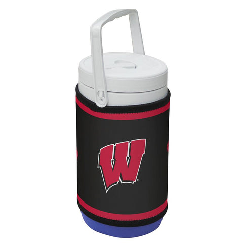 Wisconsin Badgers Ncaa Rappz 1-2 Gallon Cooler Cover