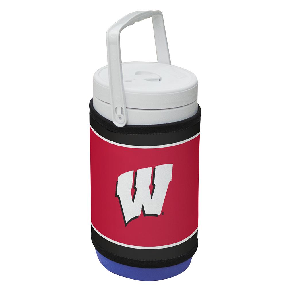 Wisconsin Badgers Ncaa Rappz 1-2 Gallon Cooler Cover