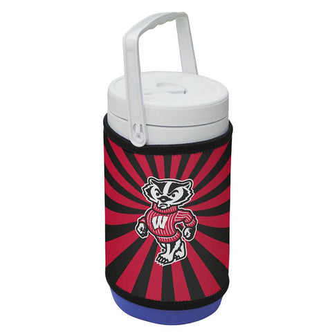 Wisconsin Badgers Ncaa Rappz 1-2 Gallon Cooler Cover