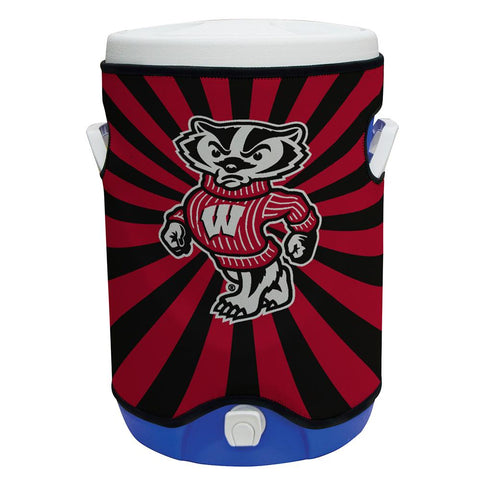 Wisconsin Badgers Ncaa Rappz 5 Gallon Cooler Cover