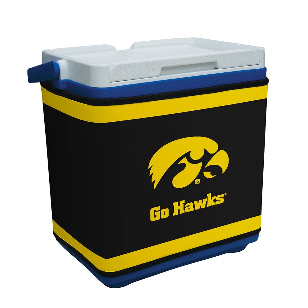 Iowa Hawkeyes Ncaa Rappz 18qt Cooler Cover