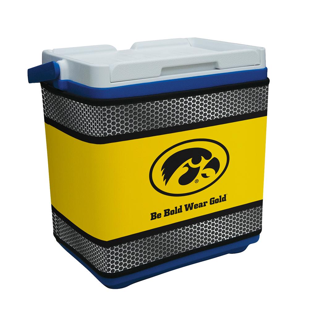 Iowa Hawkeyes Ncaa Rappz 18qt Cooler Cover