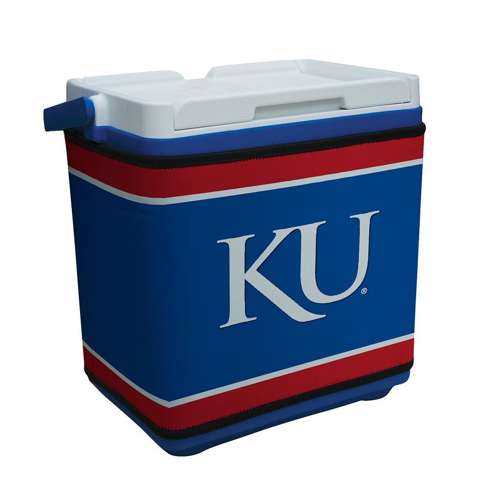 Kansas Jayhawks Ncaa Rappz 18qt Cooler Cover