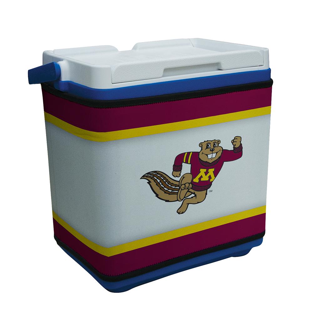 Minnesota Golden Gophers Ncaa Rappz 18qt Cooler Cover